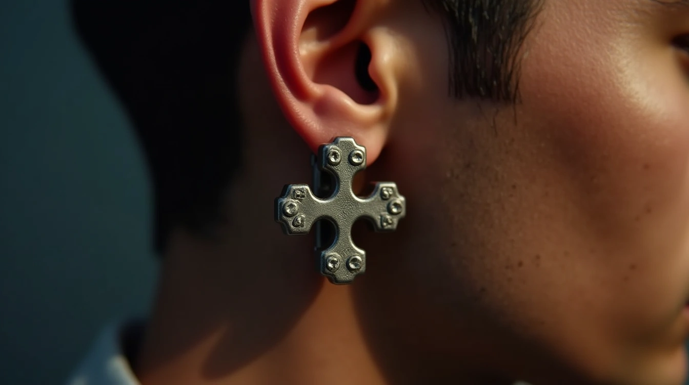 Questions fréquentes sur les boucles d'oreilles croix masculines
